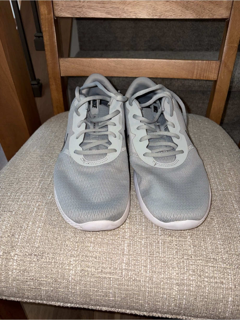 Nike Light Gray Nike Flex Running Shoes